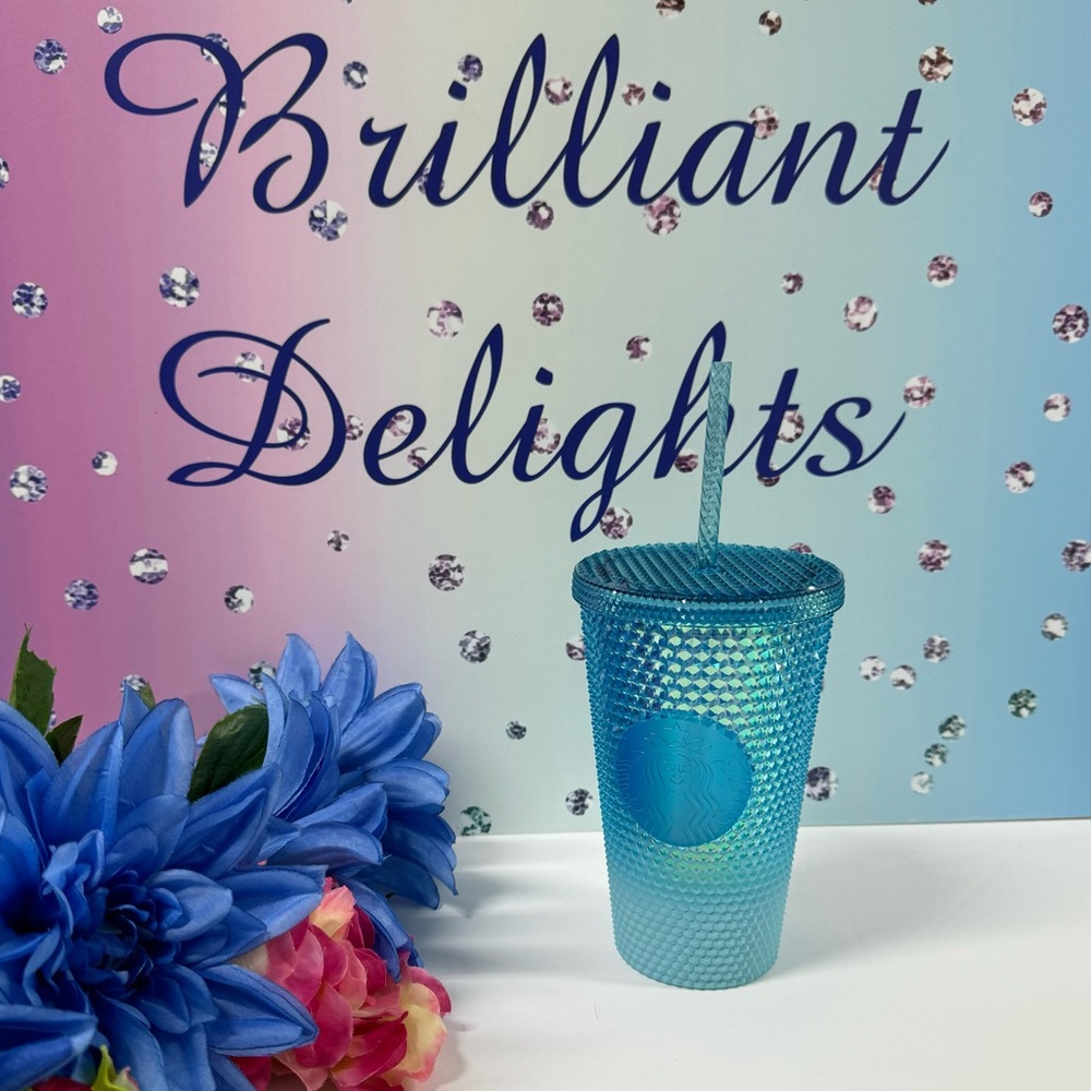 🧜🏽‍♀️SUPER SALE AQUA JEWEL IRIDESCENT OMBRÉ CUP